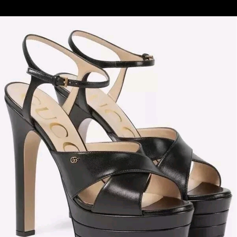 Gucci Black Women's Platform Heels